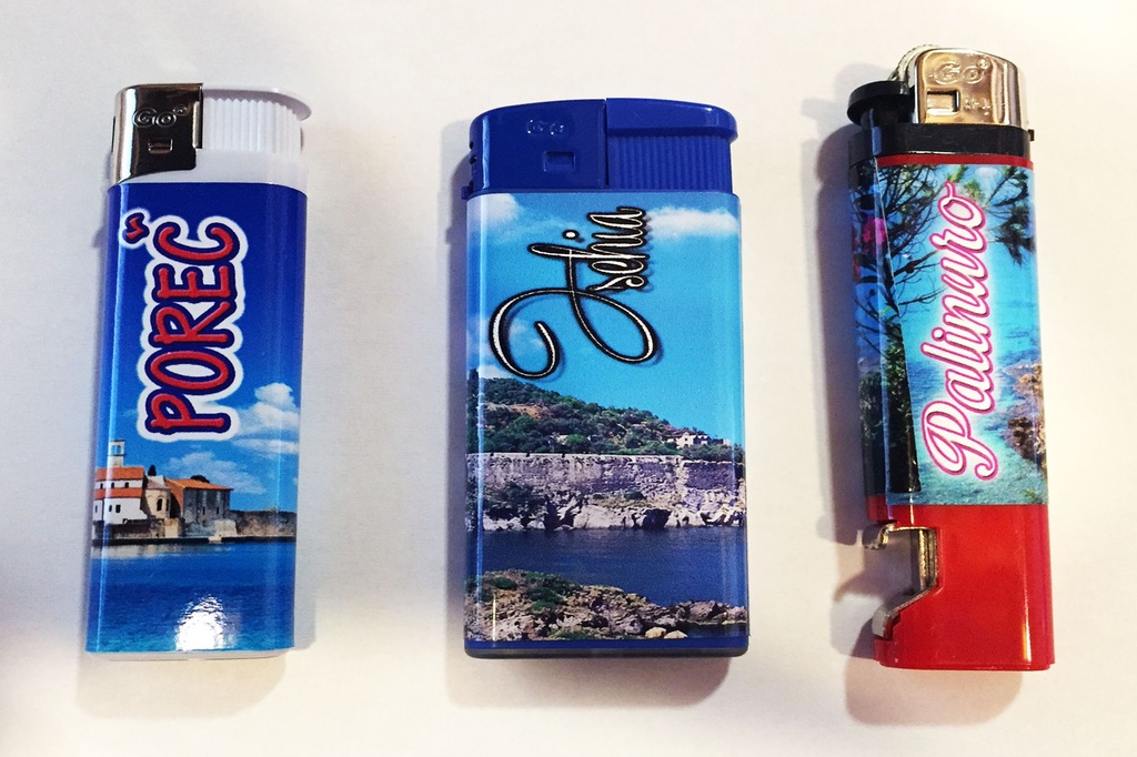 ACCENDINO ELETTRICO PIC C/ETICHETTA FASCIATO PERS. 