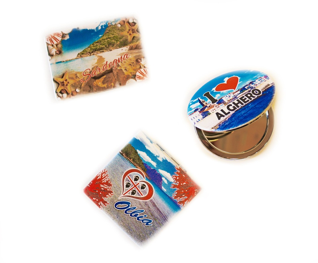 SPECCHIETTO MAGNETE DA PERS RETT 6*8.5 CM 