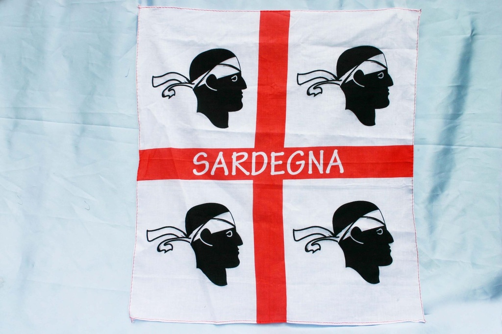 BANDANA COTONE 50x50 SARDEGNA 