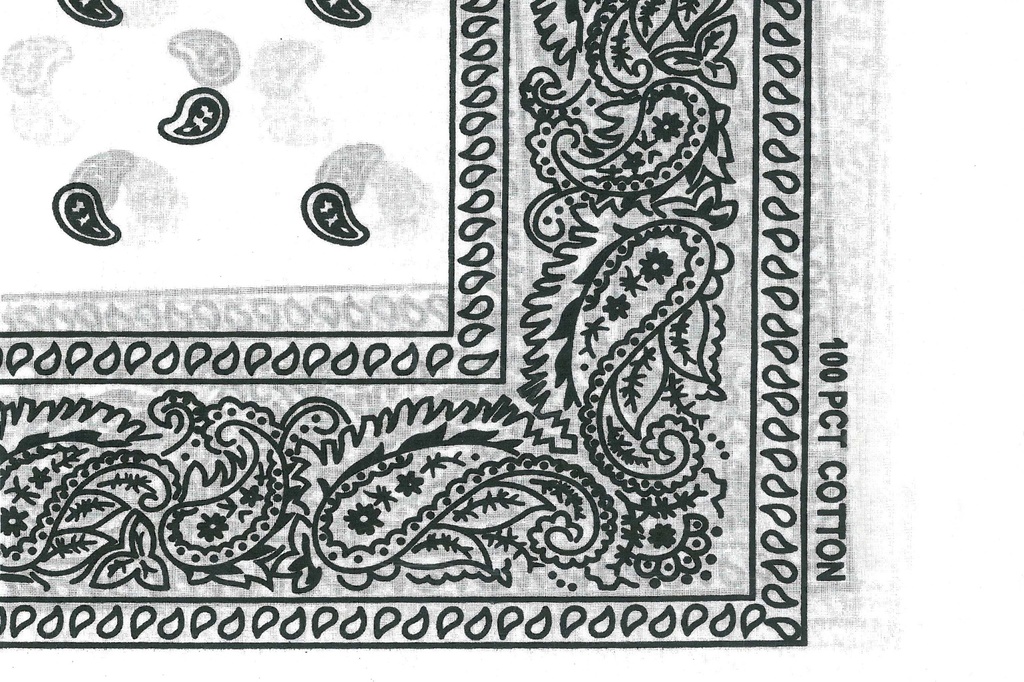 BANDANE COLORE BIANCA 