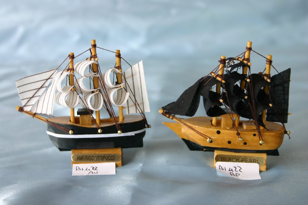 BARCHETTE LEGNO 4" - PIRATA 