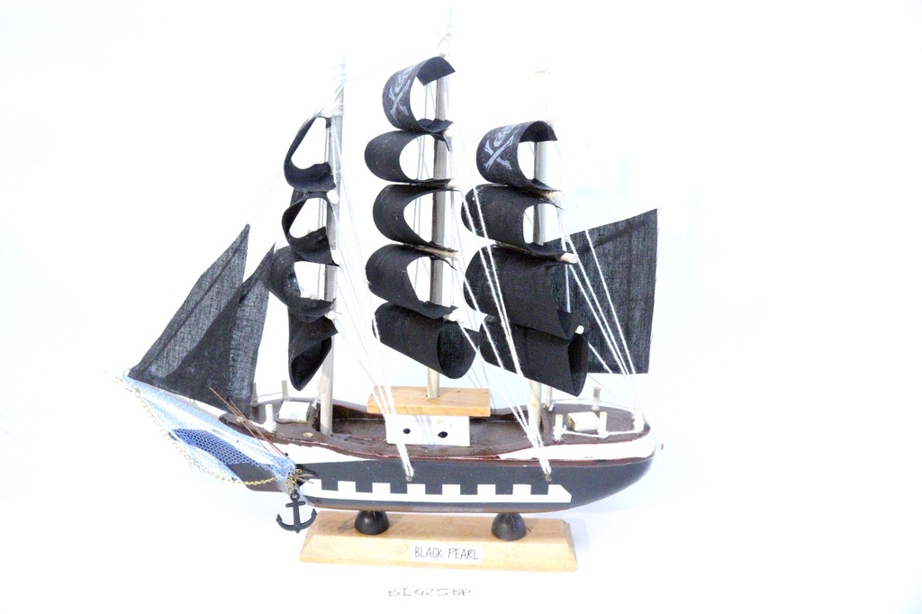 BARCHETTE LEGNO 9,5" - PIRATA 