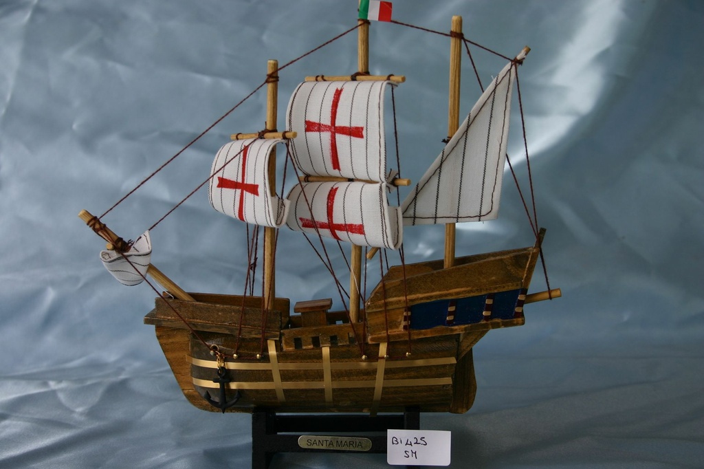 BARCHETTE LEGNO 9,5" - SANTA MARIA 