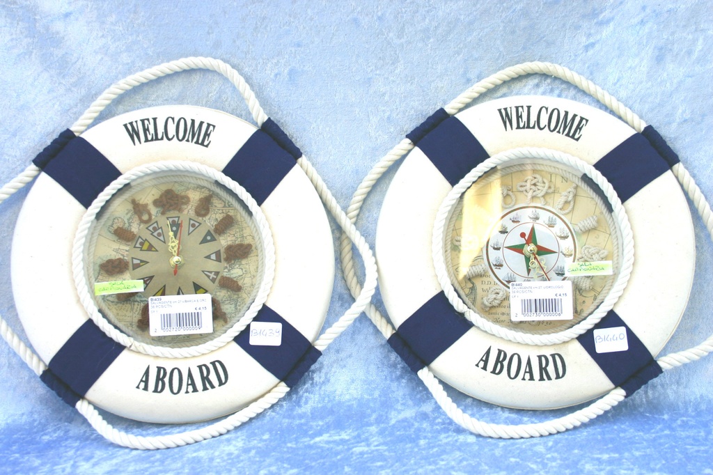 SALVAGENTE cm 27 c/OROLOGIO E NODI 