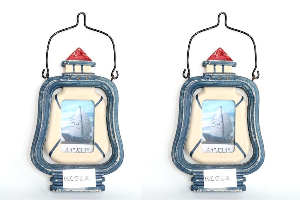 PORTAFOTO LEGNO D'APP. LANTERNA cm.20 