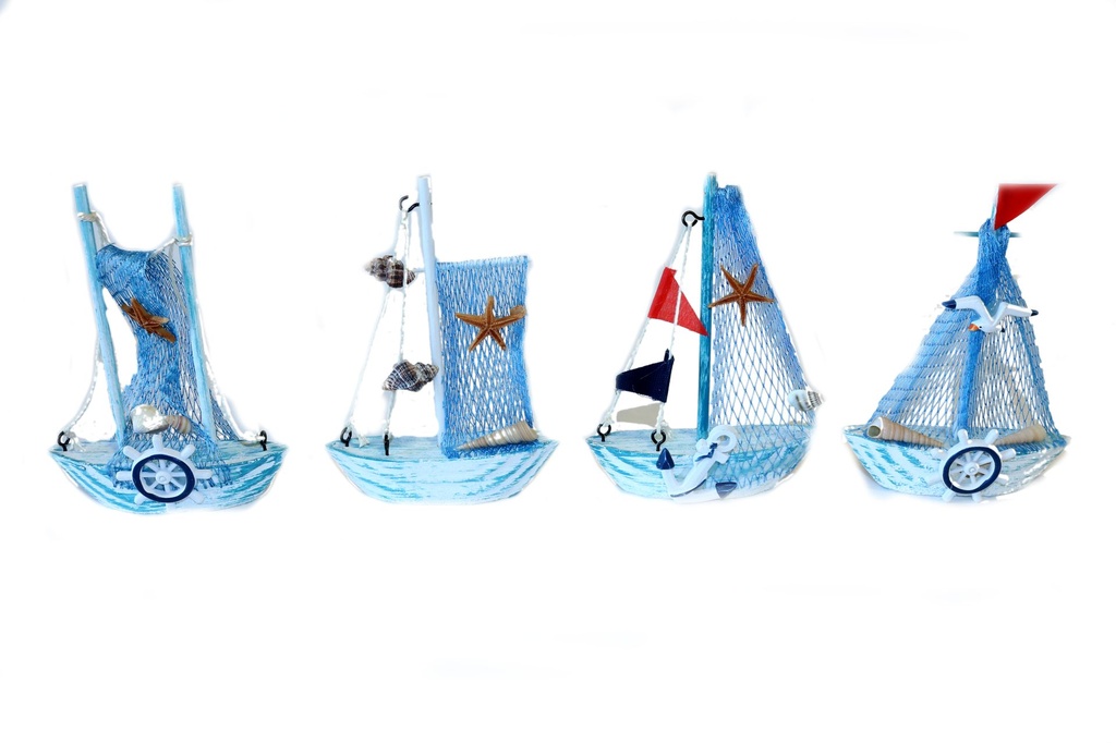 BARCHETTE LEGNO E RESINA 4 MOD ASS 15*10 CM 