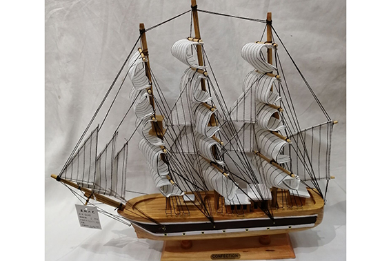 BARCA LEGNO 50*46*10 