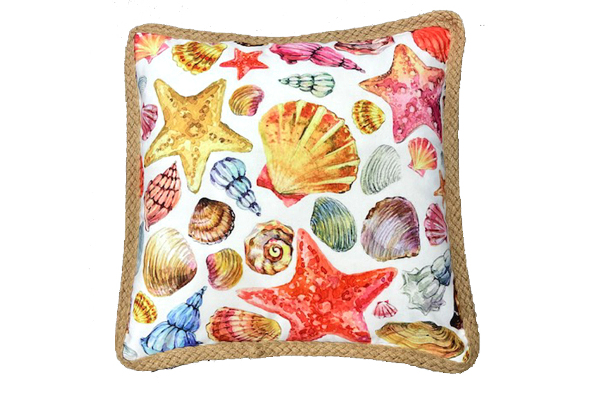 CUSCINO CONCHIGLIE 40*40 CM 