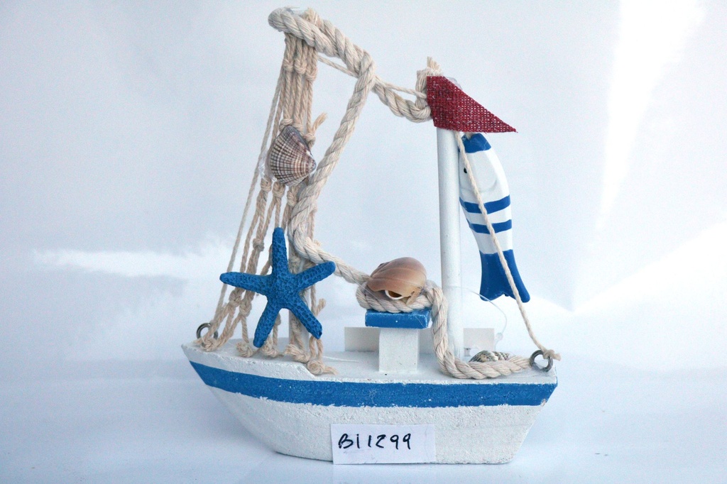 BARCA LEGNO CM 12*3.5*14.5 