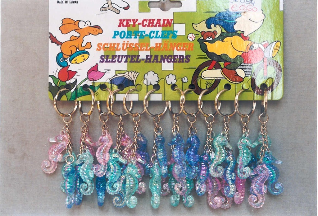 PORTACHIAVI PLAST.3 CAVALLUCCI PERL.cm11 