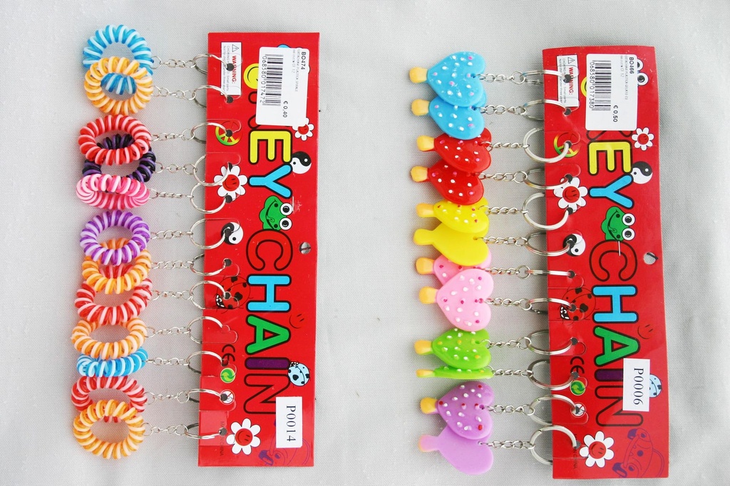 PORTACHIAVI PLASTICA SPIRALE 