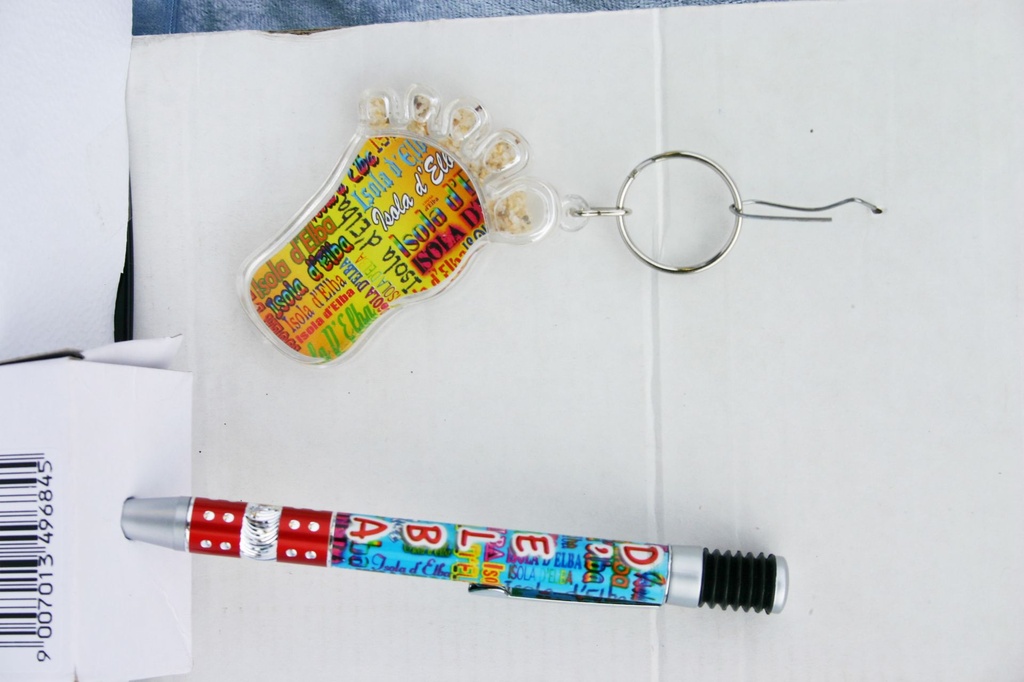 PORTACHIAVI PLAST. PIEDE MULTISCR. IS. D'ELBA 