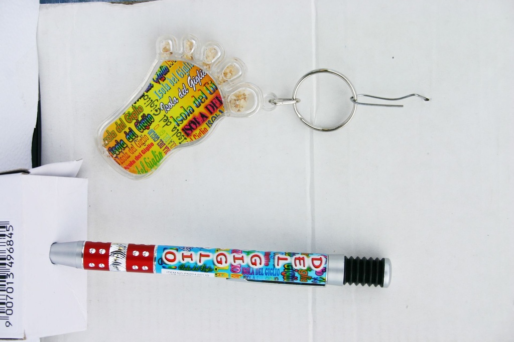 PORTACHIAVI PLAST. PIEDE MULTISCR. IS. DEL GIGLIO 