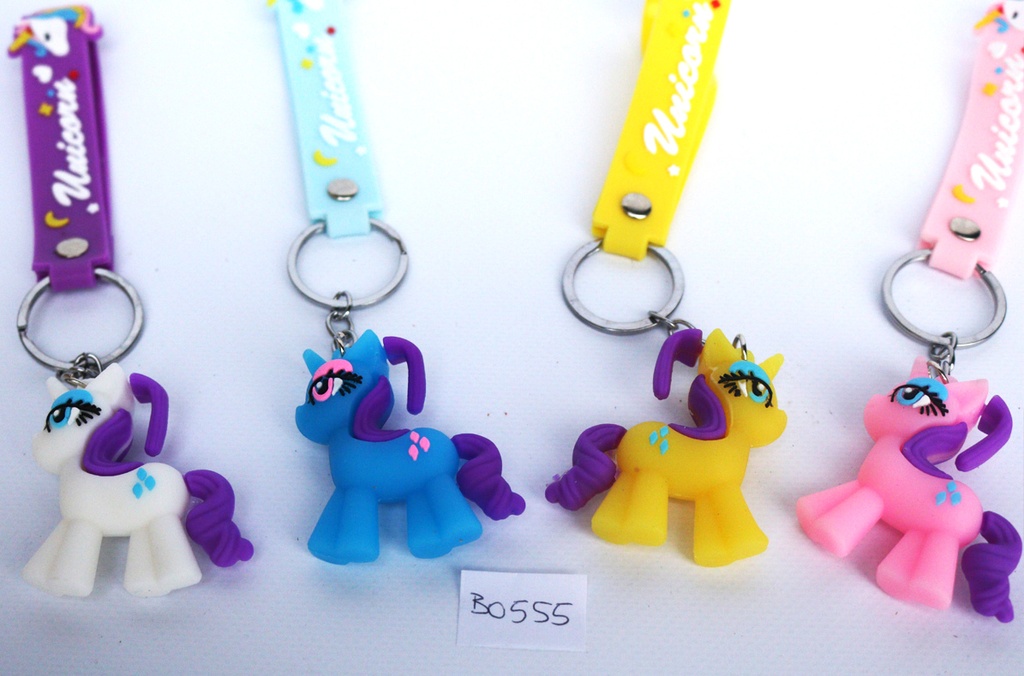 PORTACHIAVE GOMMA PONY COL ASS 