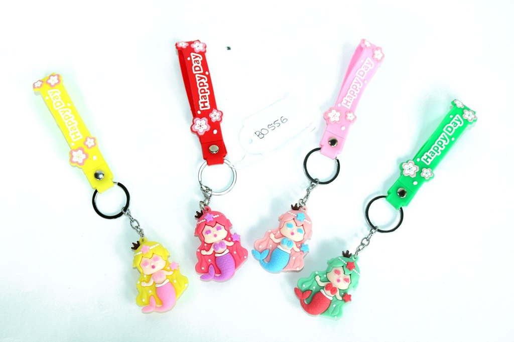 PORTACHIAVE GOMMA PRINCIPESSA COL ASS 