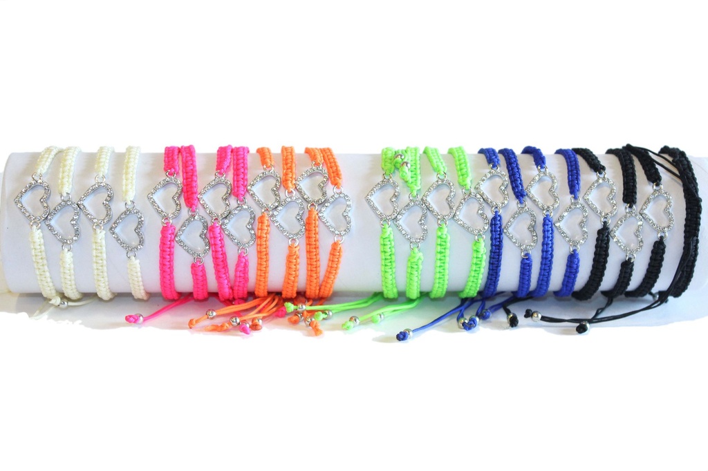 BRACCIALE POLIESTERE COL.ASS. 