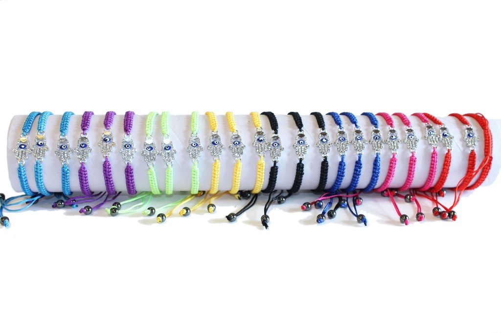 BRACCIALE POLIESTERE COL.ASS. 