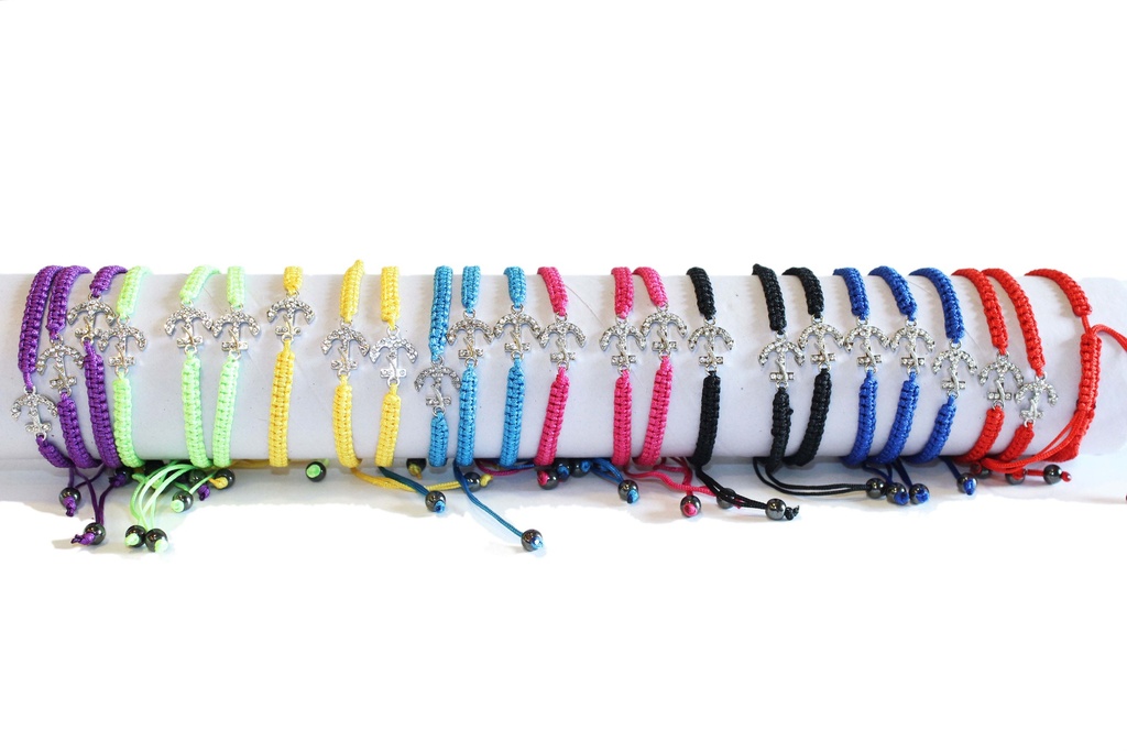 BRACCIALE POLIESTERE COL.ASS. 