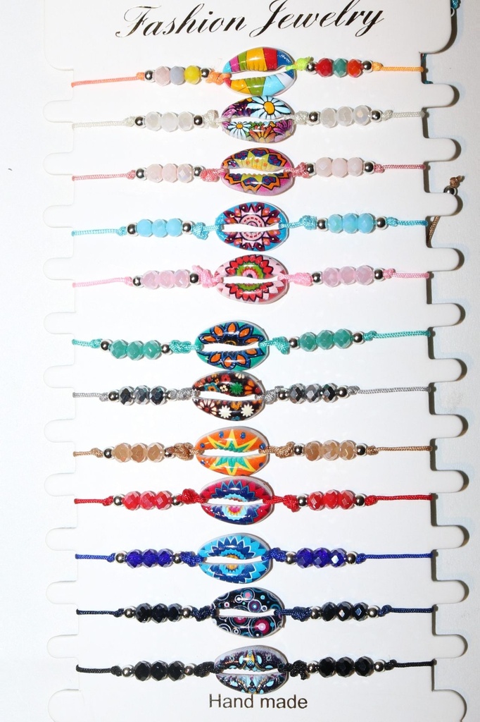 BRACCIALE CIPREA COLORATA 