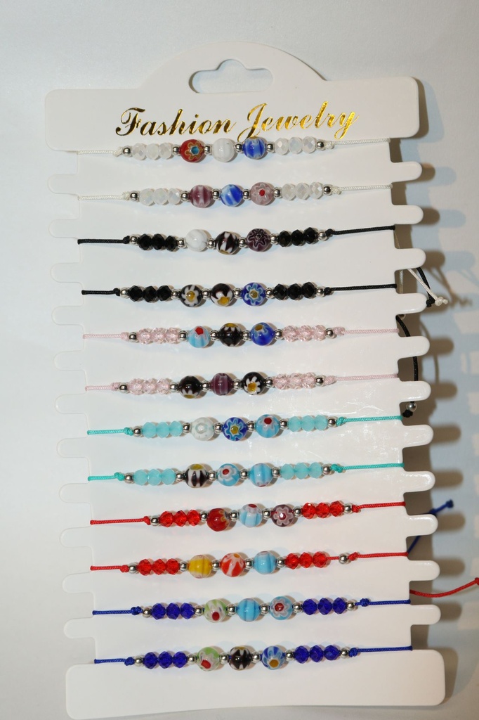 BRACCIALE PERLINE COLORI ASS. 