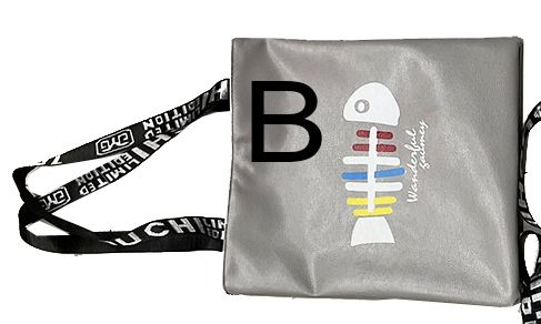 BORSA PVC 30*36.4 CM GRIGIA 