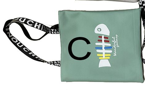 BORSA PVC 30*36.4 CM VERDE 