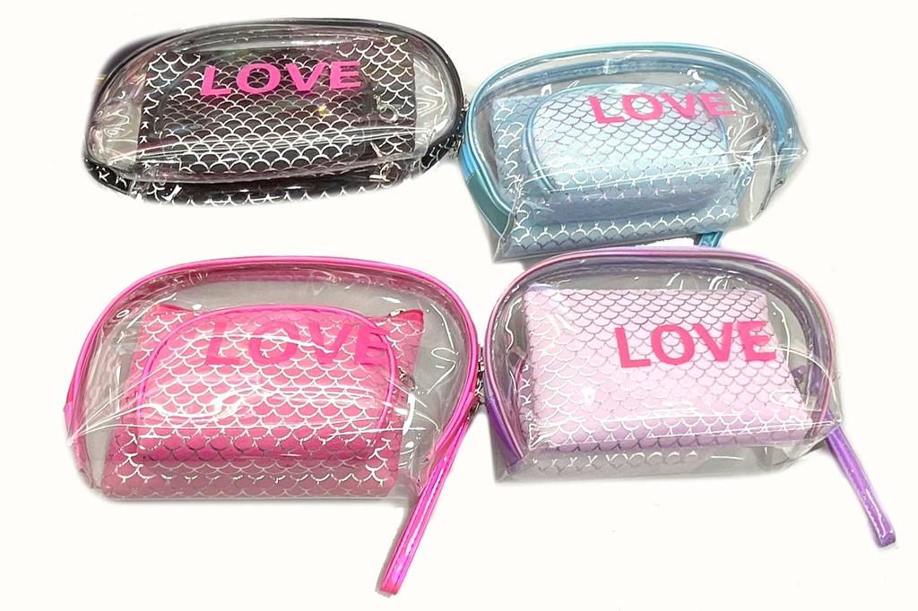 BORSA PLASTICA 26*16*7cm 4 COL ASS 