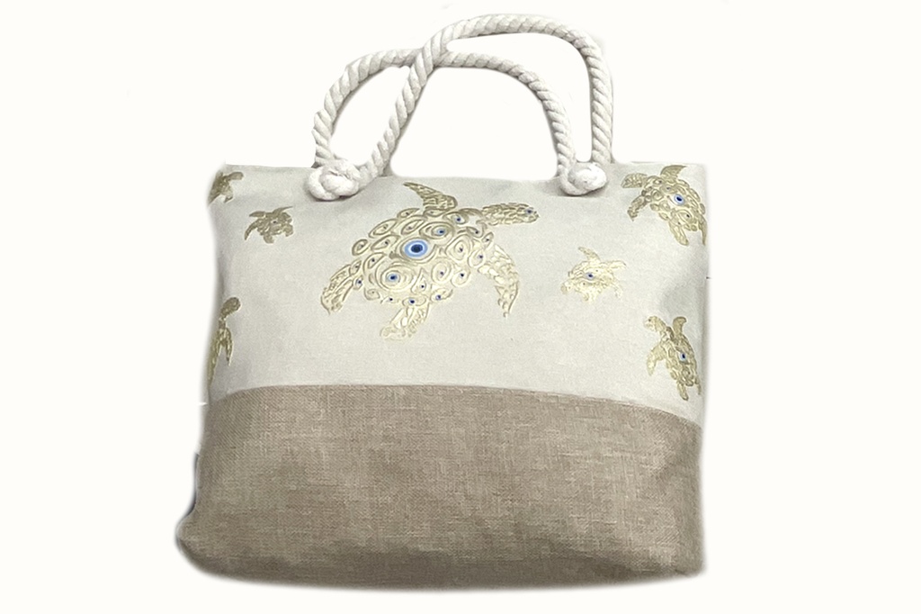 BORSA STOFFA 50*37*13cm BIANCA 