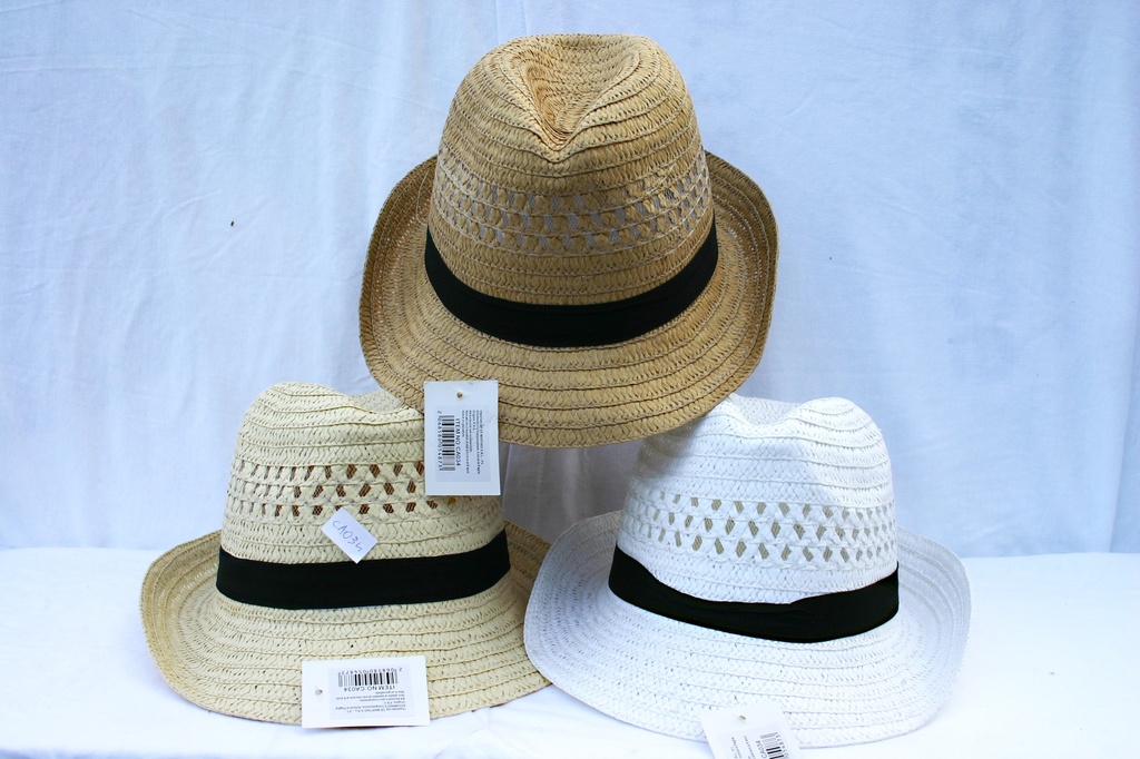 CAPPELLO TIPO PANAMA UOMO 6 COL ASS 