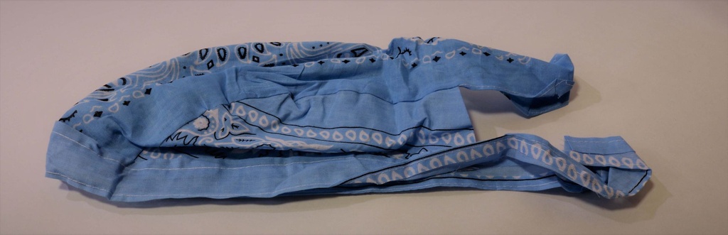CAPPELLO BANDANA AZZURRO 