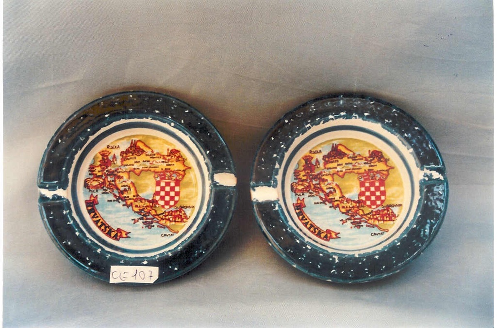 PORTACENERE MIGNON LINEA BLU 