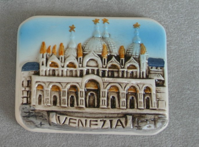 MAGNETE CERAMICA VENEZIA - BASILICA 