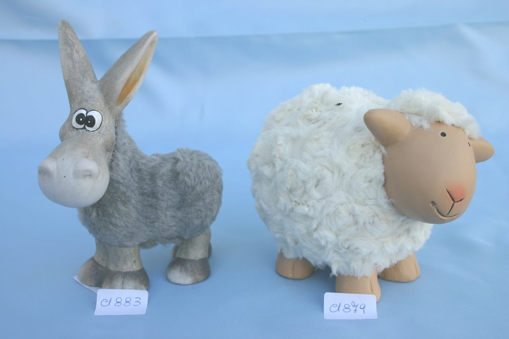 PECORE LANA CERAMICA 16,5x10x12,5cm 