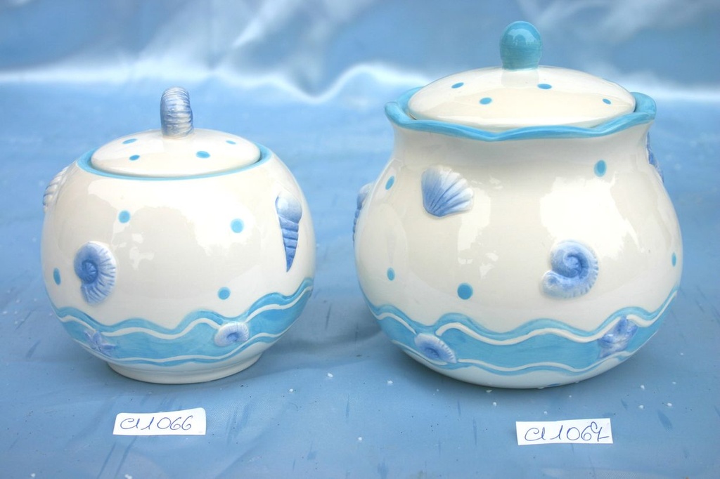 BARATTOLO c/TAPPO CER.DEC.MARINO CELESTE 