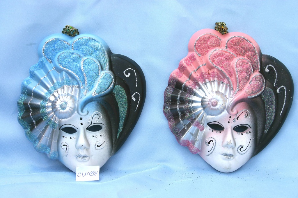 MASCHERE CERAMICA PAVONE II MIS.5 COL 