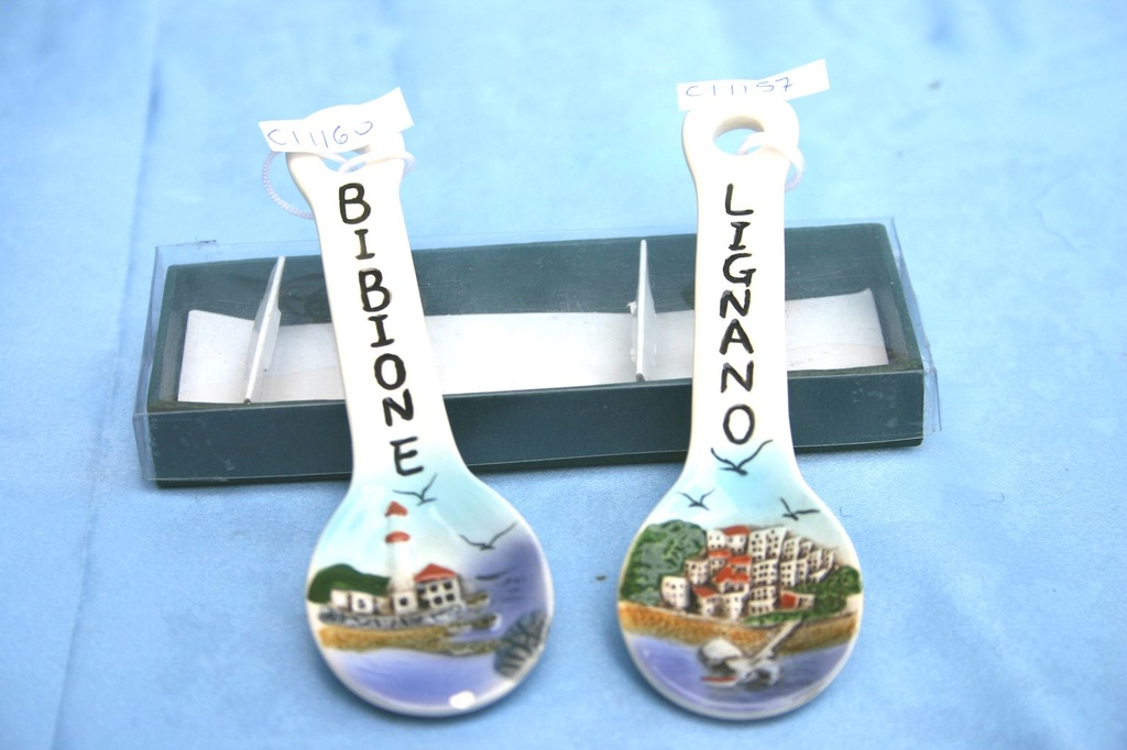 CUCCHIAIO CERAMICA BIBIONE 11,5cm cf36pz 
