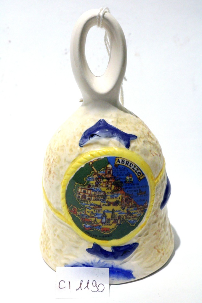 CAMPANELLA CERAMICA c/DECALCO ABRUZZO 