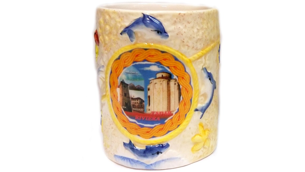 TAZZA CERAMICA c/DECALCO ZADAR 