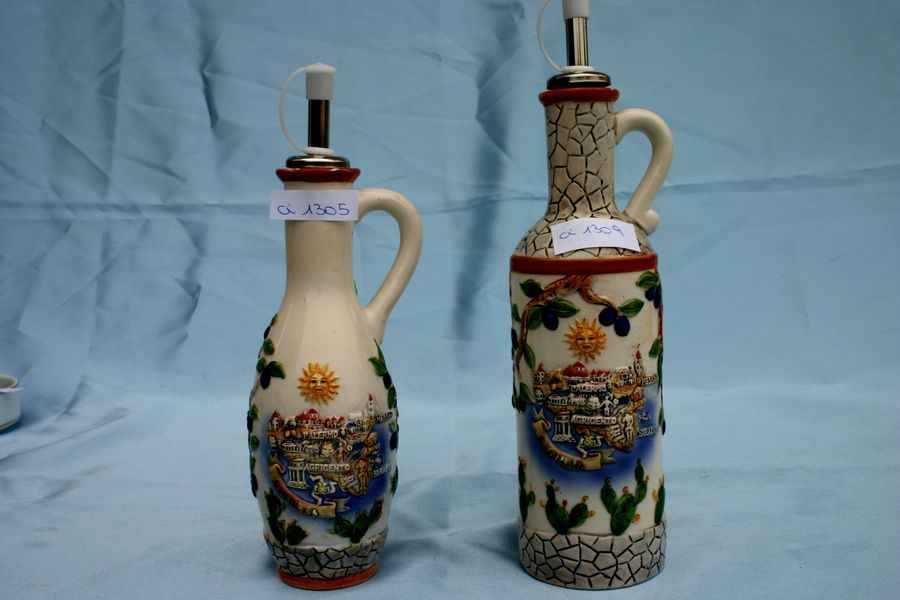 BOTTIGLIA OLIO SICILIA h. 22 cm 
