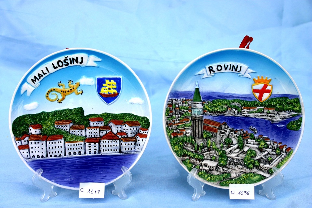 PIATTO CER. CM 15 MALI LOSINI 