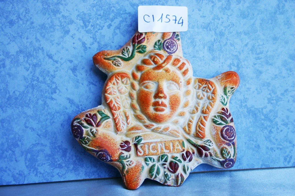 TRINACRIA CERAMICA 13x14 cm 