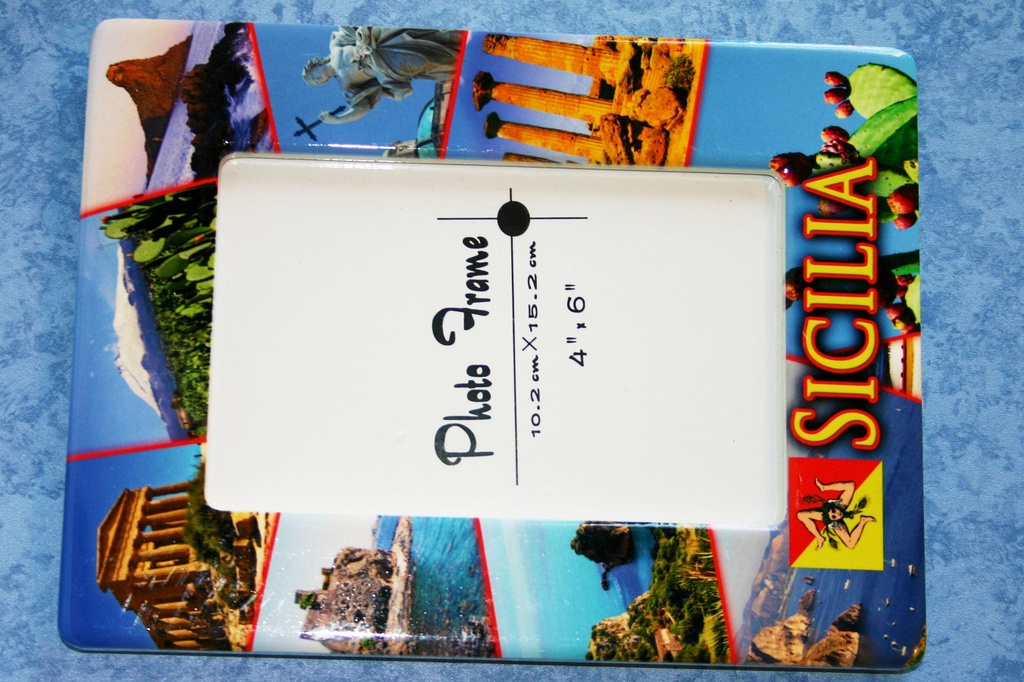 PORTAFOTO CERAMICA SICILIA IMMAGINI PICC 