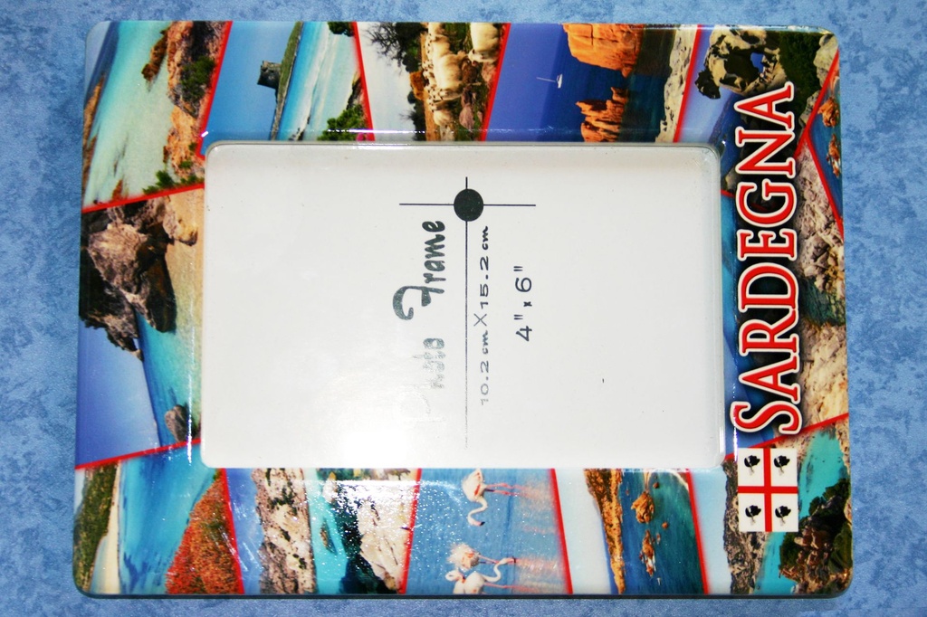 PORTAFOTO CERAMICA SARDEGNA IMMAGINI MED 