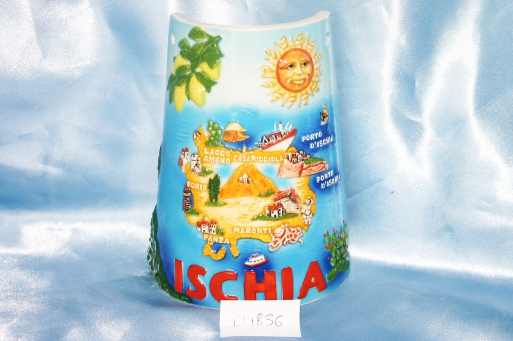 TEGOLA CERAMICA GRANDE ISCHIA MAPPA 