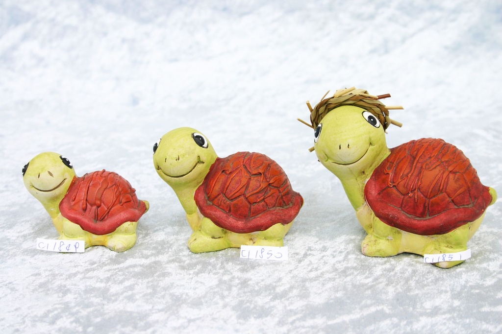TARTARUGA CERAMICA MINI 5,5x4x5,5cm 