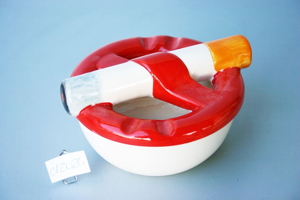 POSACENERE CERAMICA "NO SMOKING" 