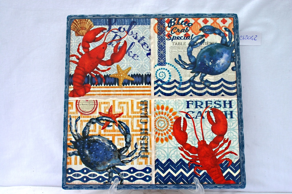 SOTTOPENTOLA LEGNO-CER 20*20 3 MOD ASS 