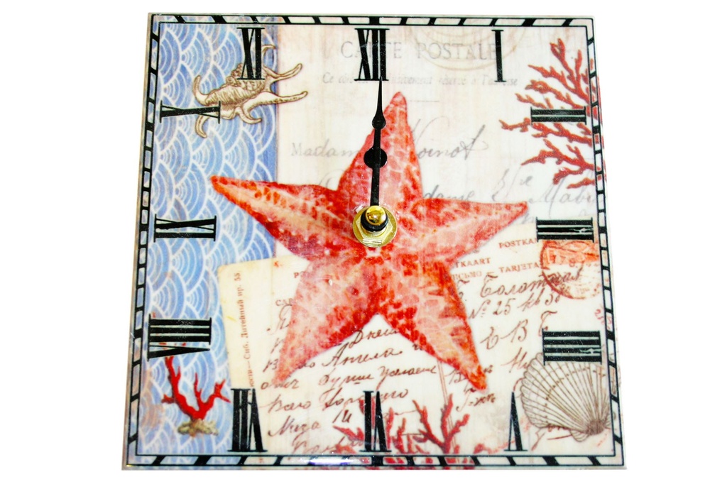 OROLOGIO CERAMICA STELLA 15*15 CM 