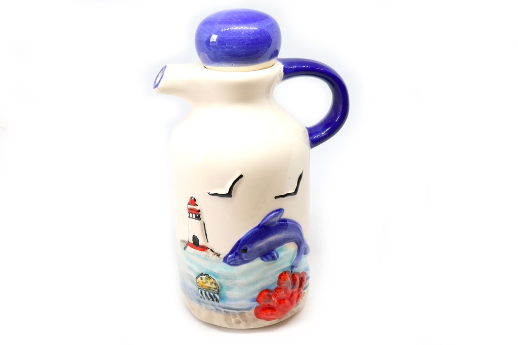 BOTTIGLIA CERAMICA C/DELFINO 