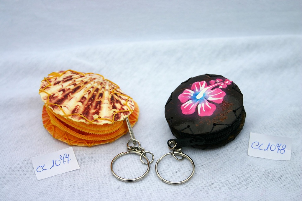 PORTACHIAVE PORTAMONETE PECTEN DIAM CM 7 